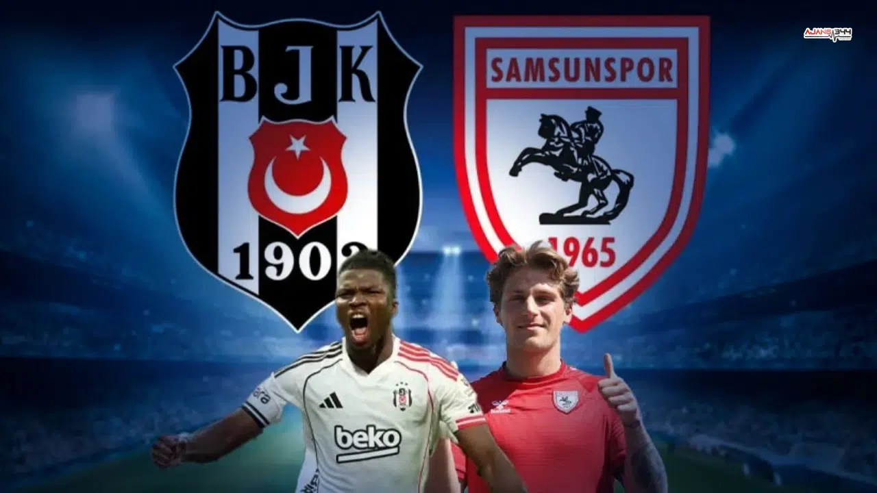 Beşiktaş Samsunspor Maçı İlk Yarısını Golsüz Beraberlikle Tamamladı