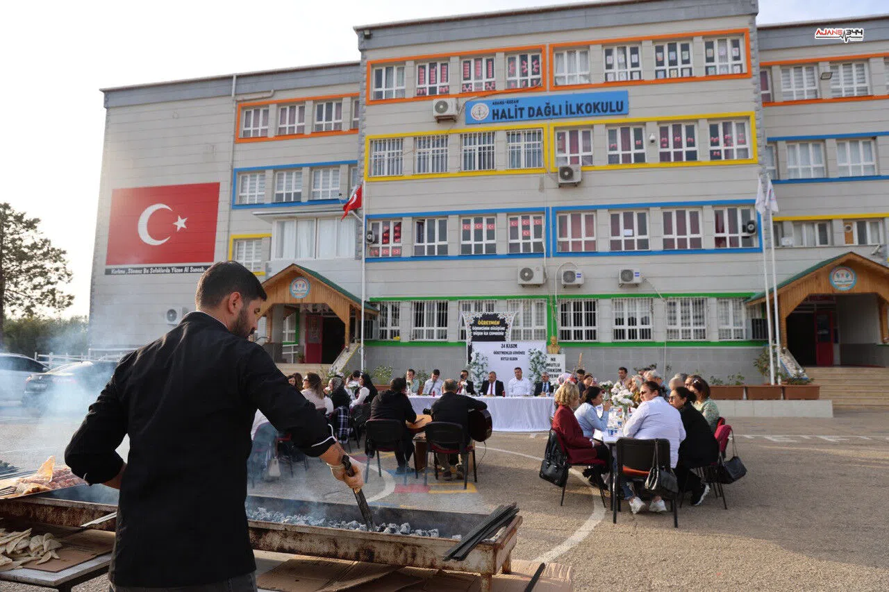 Adana’da Öğretmenler Günü mangal ve davul zurnayla kutlandı