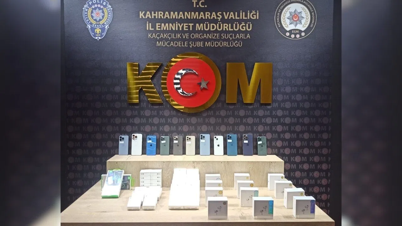 Kahramanmaraş'ta Elektronik Kaçakçılık Operasyonu