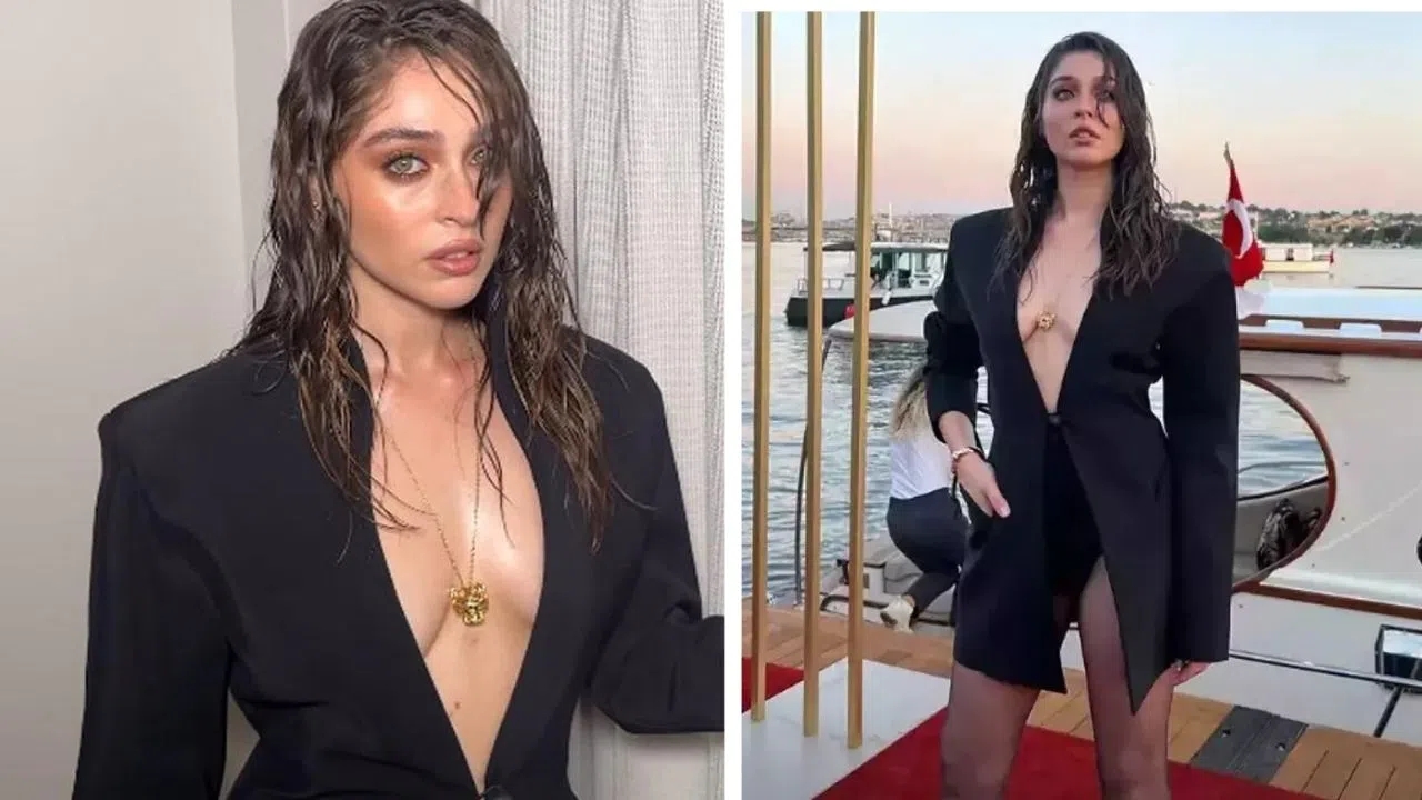 Cemre Baysel Ünlü Pilot Cem Bölükbaşı ile Romantik Yemekte Objektiflere Yakalandı