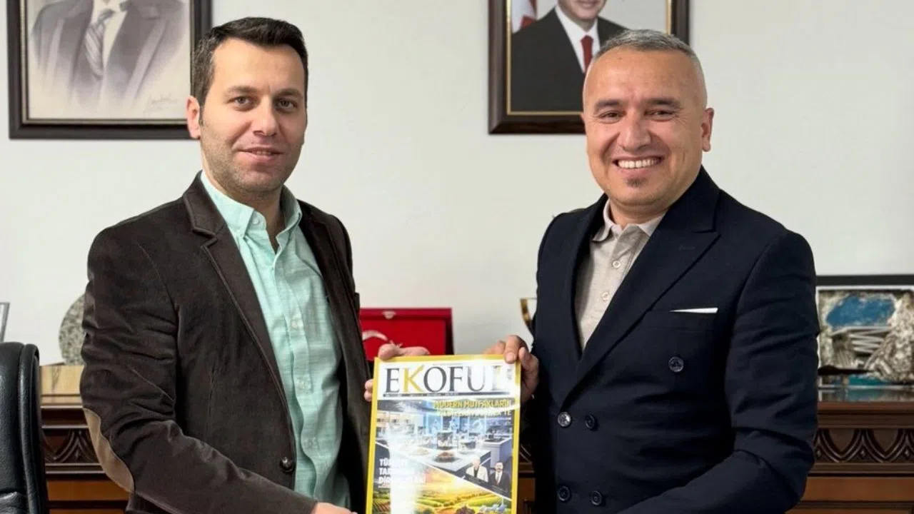 Ekofull Dergisi Kahramanmaraş İl Müdürü'ne Takdim Edildi