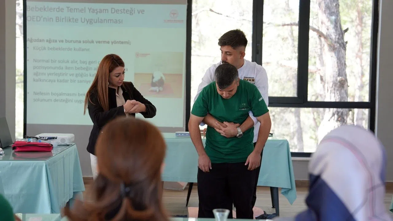 Kahramanmaraş Büyükşehir'den Personeline İlk Yardım Eğitimi Verildi