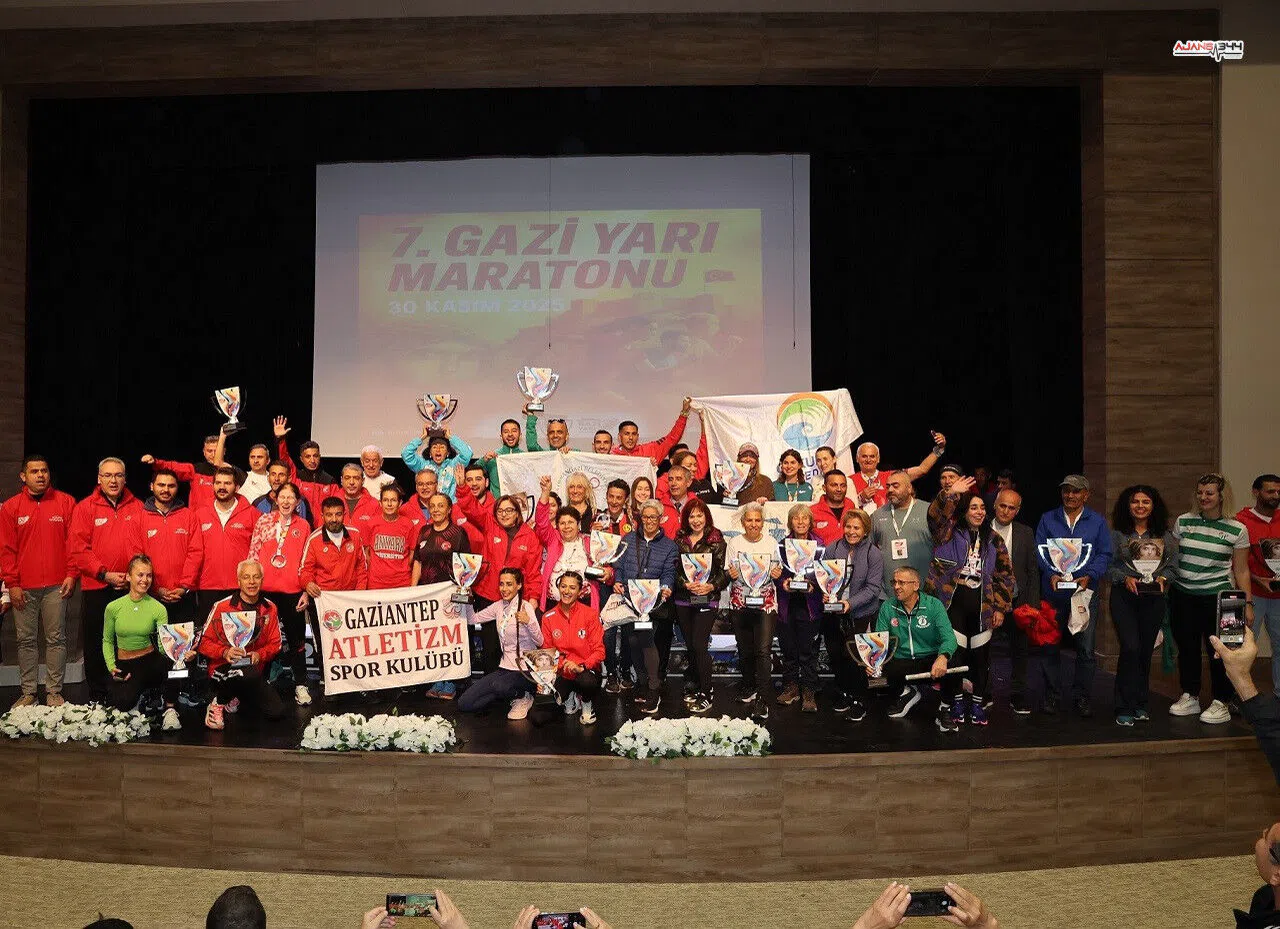 Gaziantep’te Gazi Maratonu’na Rekor İlgi