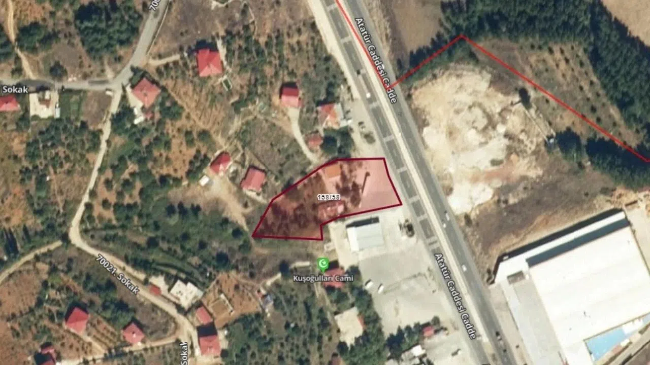 Kahramanmaraş'ta 3.127 m² Bahçeli Taşınmaz İcradan Satılık