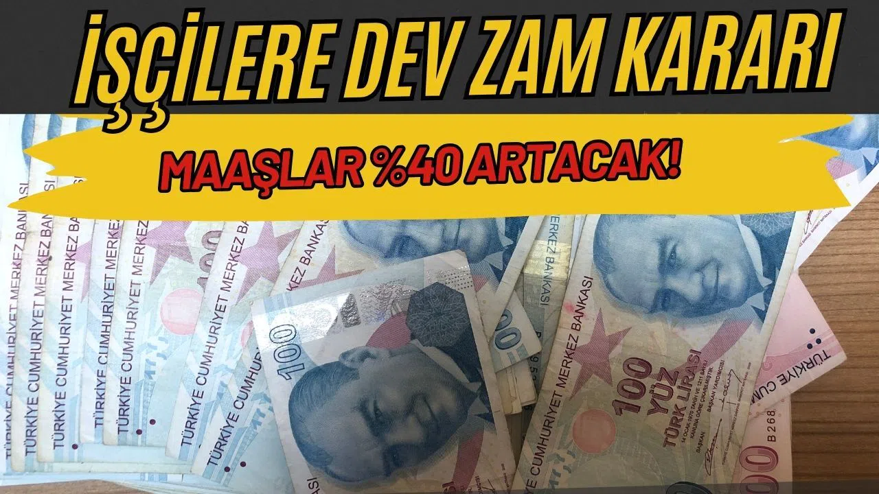 İşçilerin Maaşına Yüzde 40 Zam Geldi: Duyanlar Kıskanacak