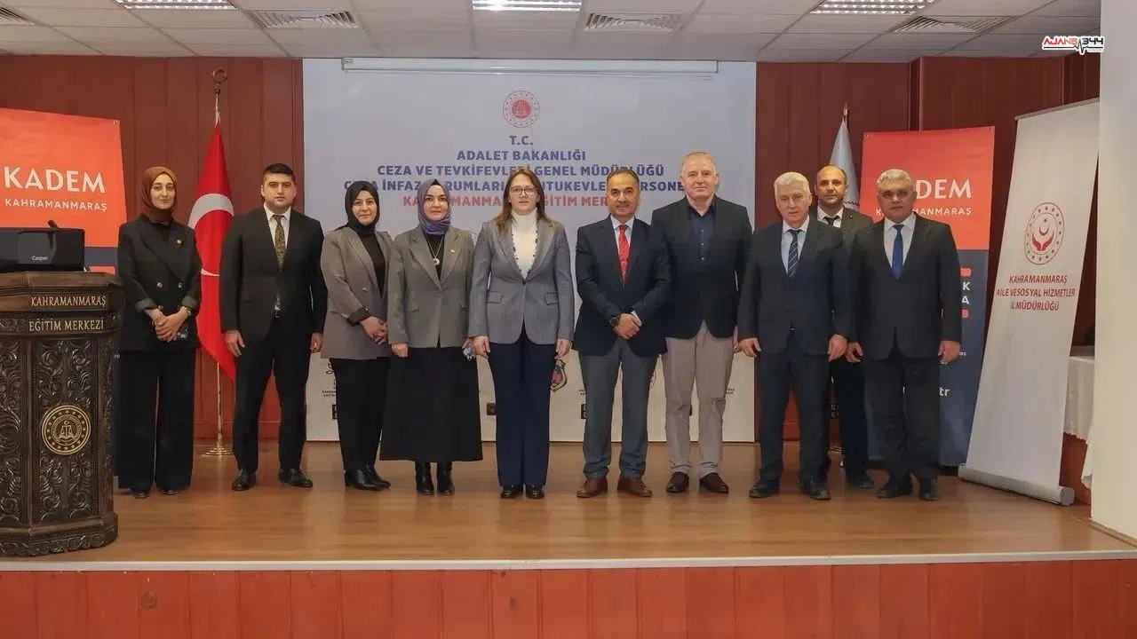 Kahramanmaraş'ta Kadına Yönelik Şiddetle Mücadele Eğitimi Verildi