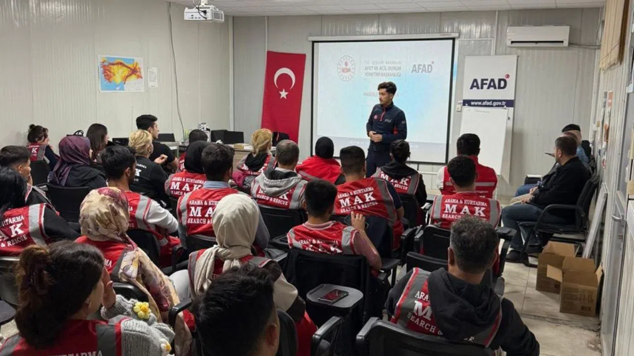 Kahramanmaraş AFAD'ı Ahde Vefa Derneği'ne Haberleşme Eğitimi Verdi