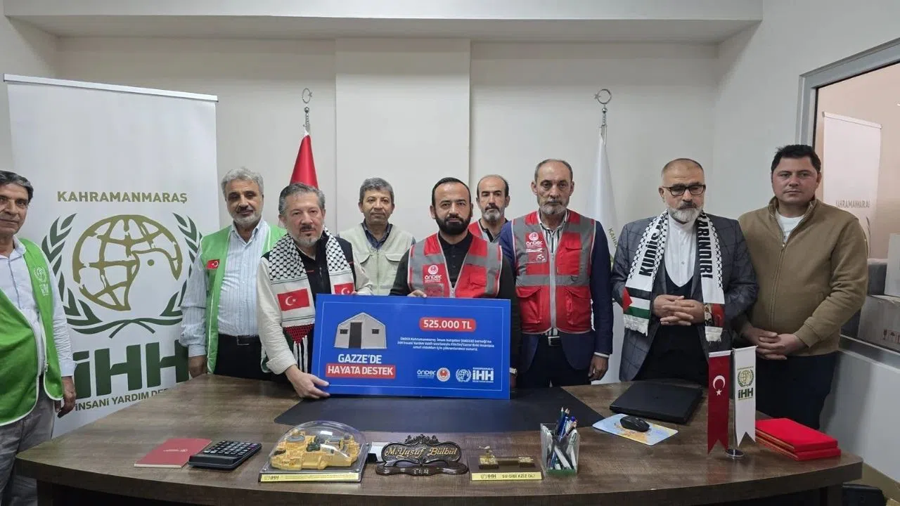 Kahramanmaraş Hayırseverleri Gazze'ye Ulaştı