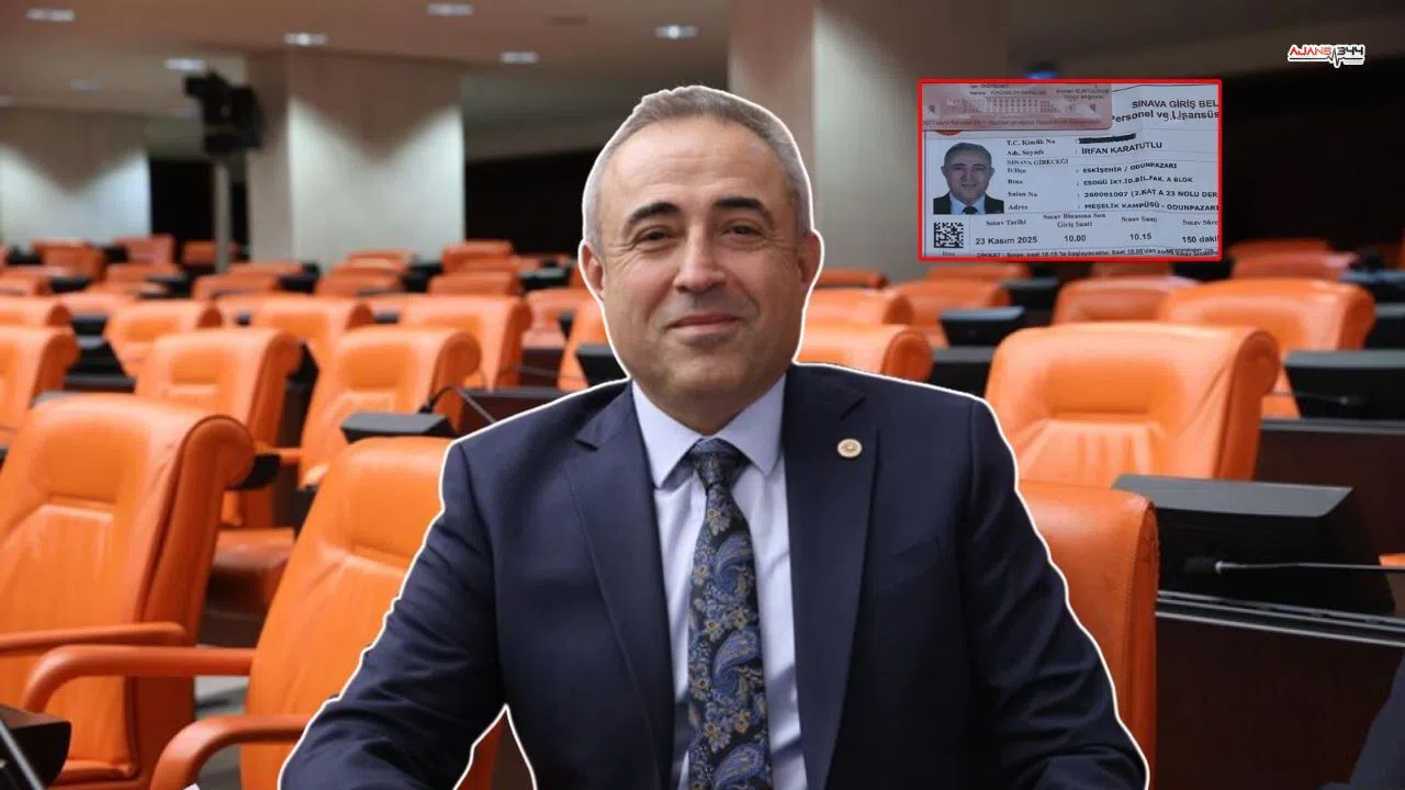 Kahramanmaraş Milletvekili Karatutlu ALES Sınavına Giremedi