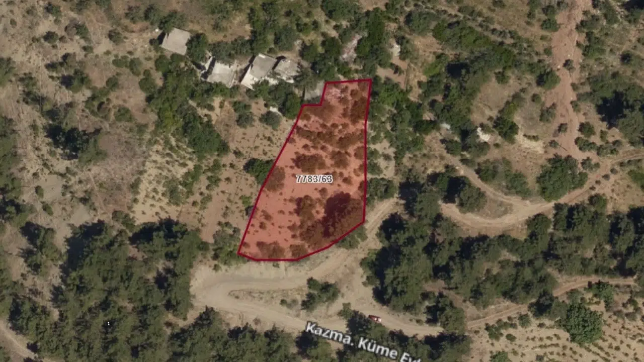 Kahramanmaraş Onikişubat'ta 1.880 m² Bağ İcradan Satılık!