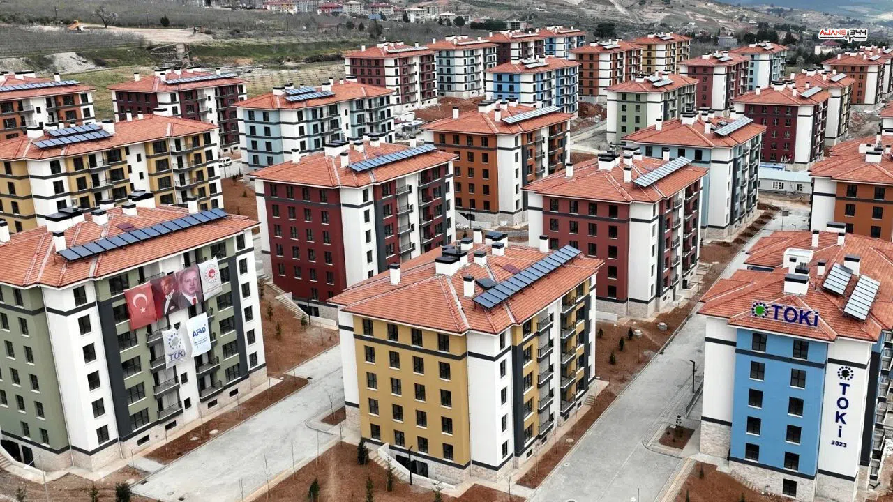 Kahramanmaraş'ta 525 Yeni Konut Anahtarları Sahiplerine Verilecek