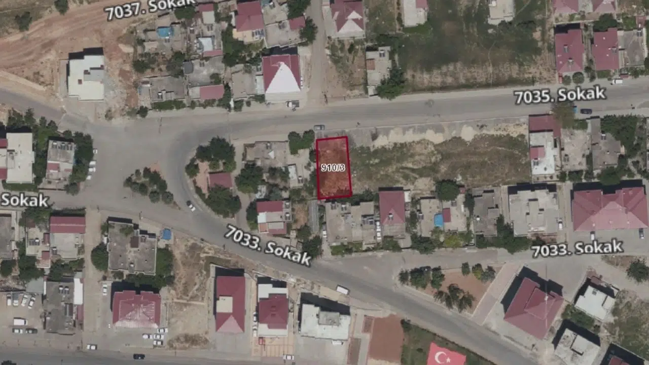 Dulkadiroğlu'nda Uygun Fiyata İcradan Satılık 254 m² Arsa