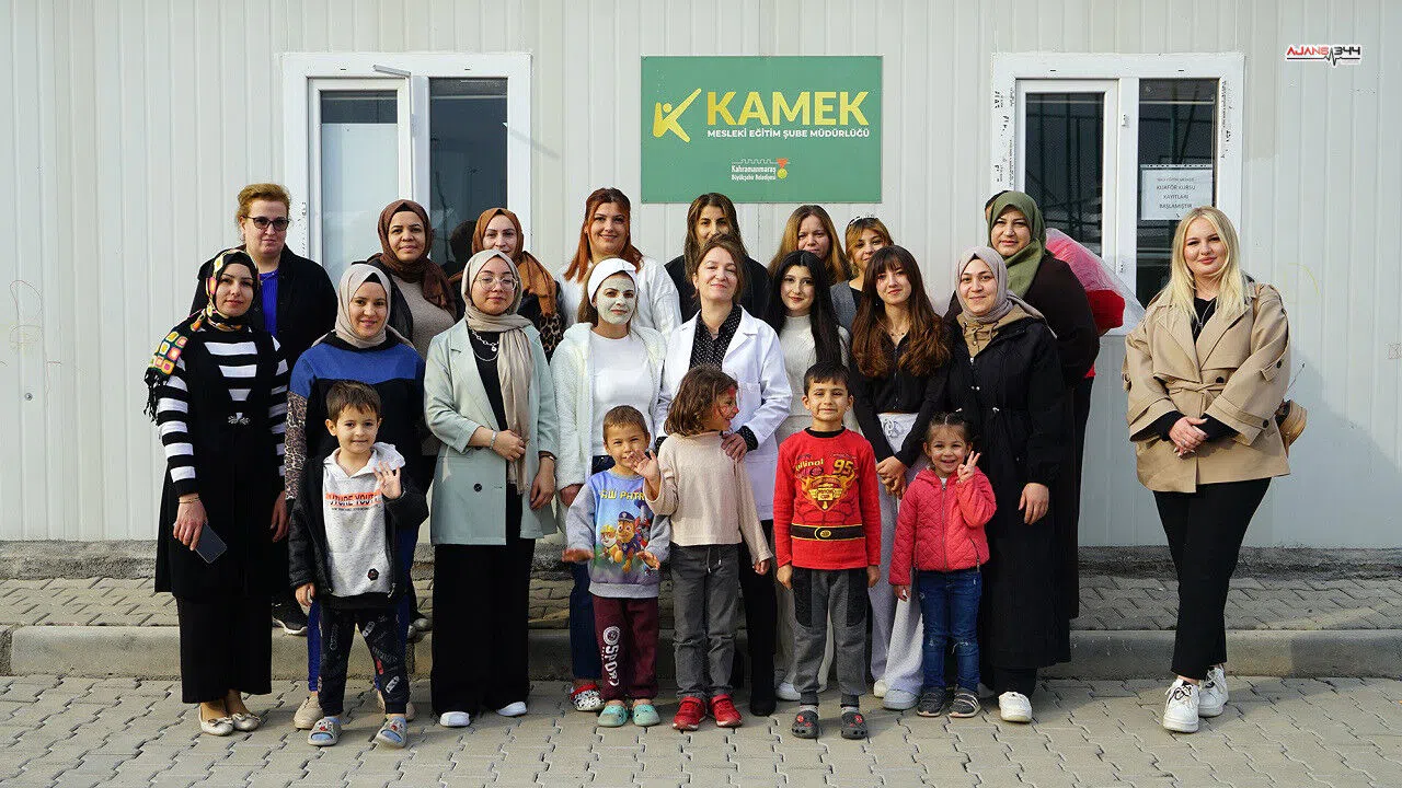Kahramanmaraş’ta kadınlar KAMEK kurslarıyla meslek ve özgüven kazanıyor
