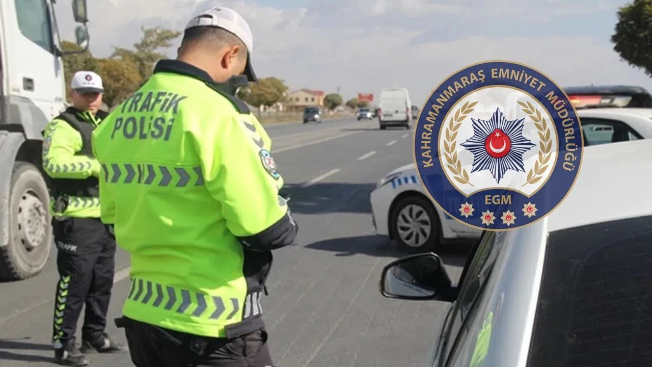 Kahramanmaraş'ta trafik denetimlerinde 1133 sürücüye ceza kesildi