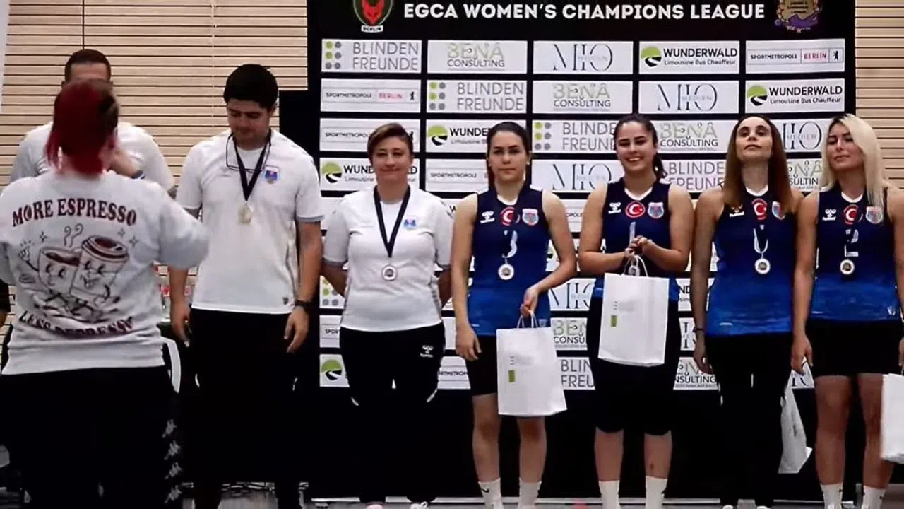 Kahramanmaraş Avrupa’da Parladı: EGCA Kadınlar Ligi’nde Gümüş Madalya