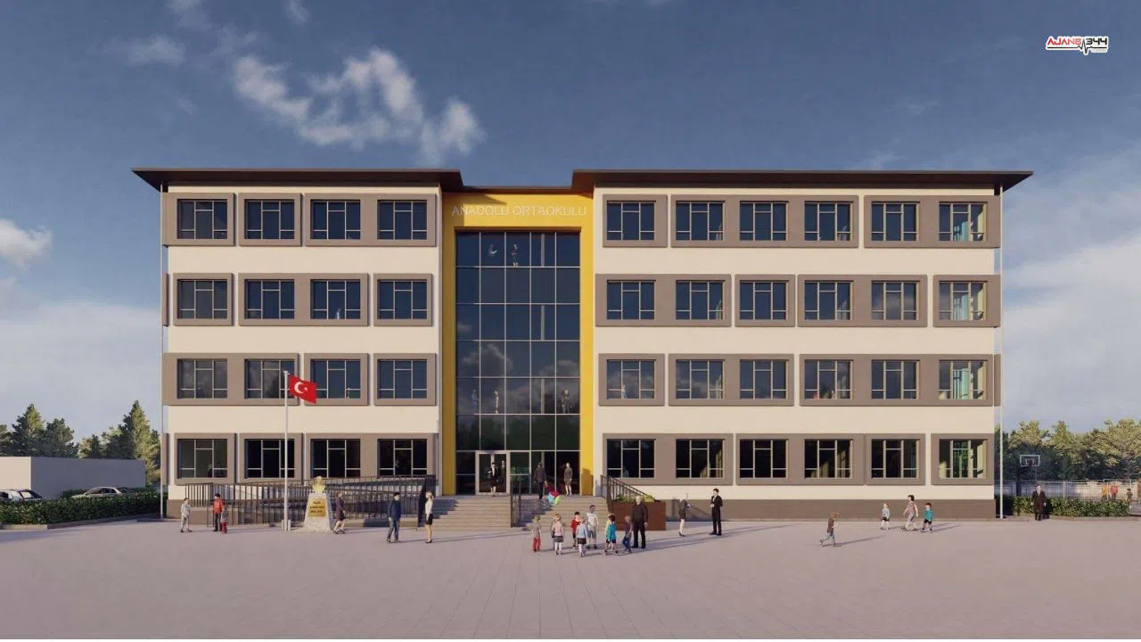 Kahramanmaraş'a 24 Derslikli Yeni Ortaokul Yolda