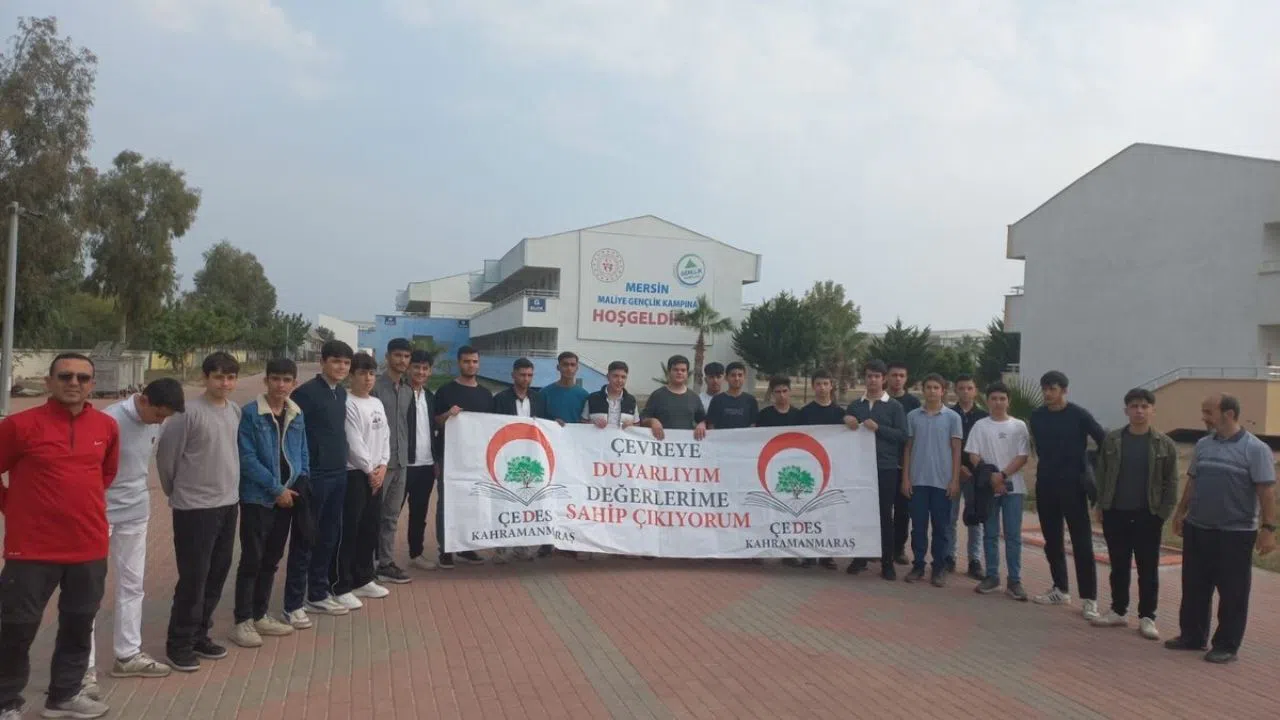 Kahramanmaraşlı Öğrenciler Mersin ÇEDES Kampında Buluştu