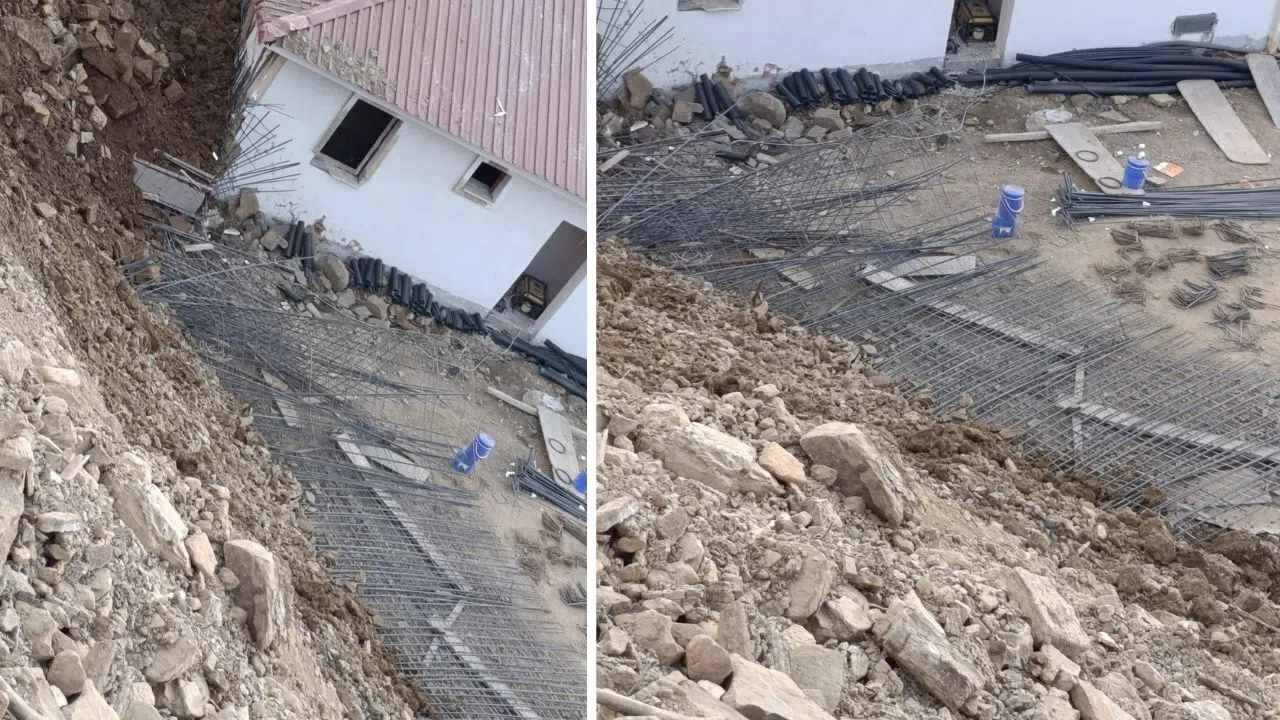 Kahramanmaraş'ta Heyelan: 7 Ev Kısmen Toprak Altında Kaldı