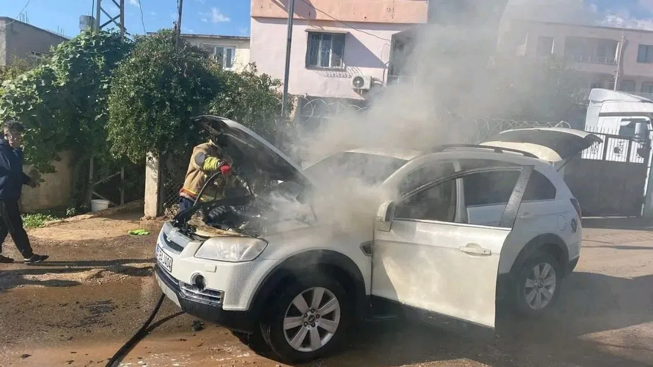 Korkutan Anlar: Cipin Motoru Seyir Halindeyken Yanmaya Başladı