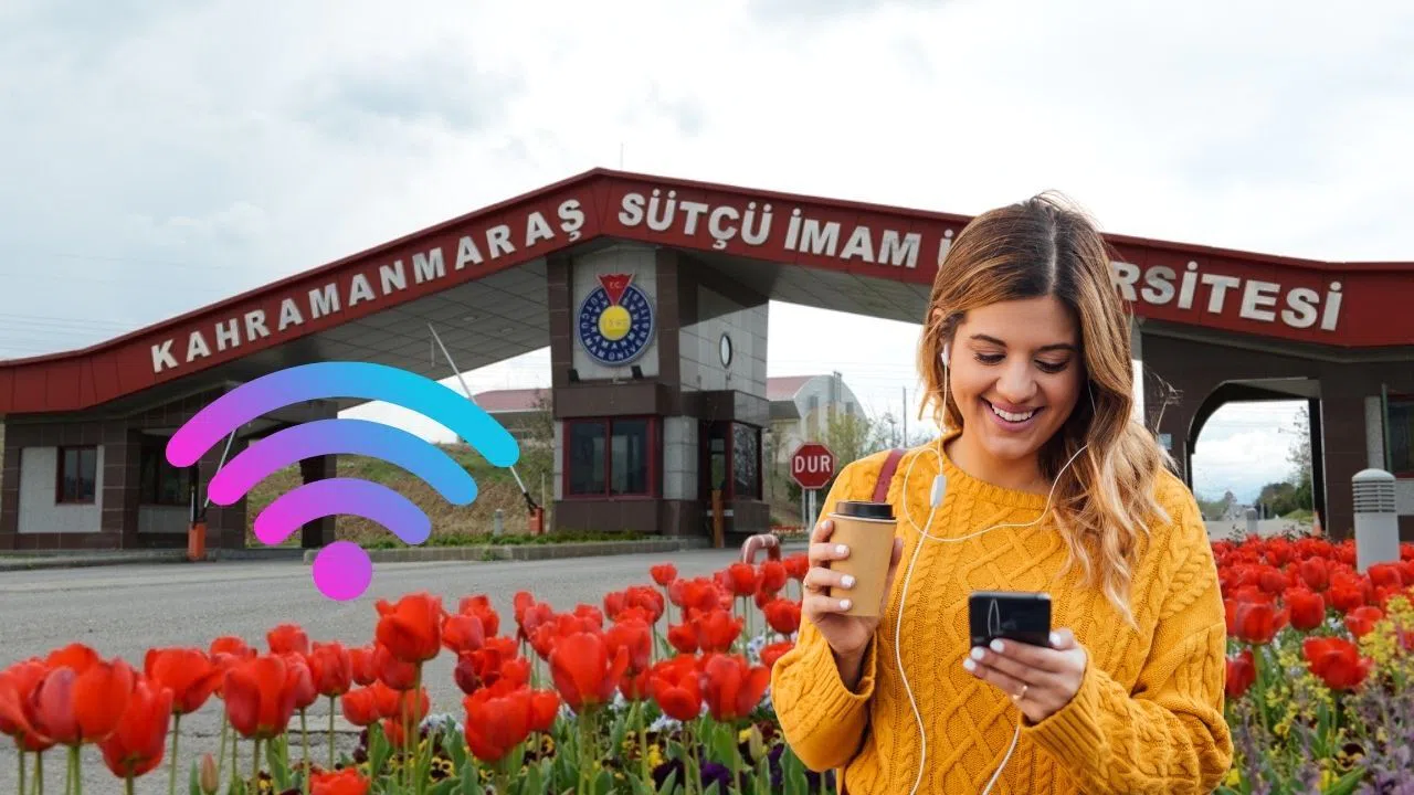 KSÜ Tüm Alanlarda Kesintisiz Wi-Fi Hizmetine Kavuştu