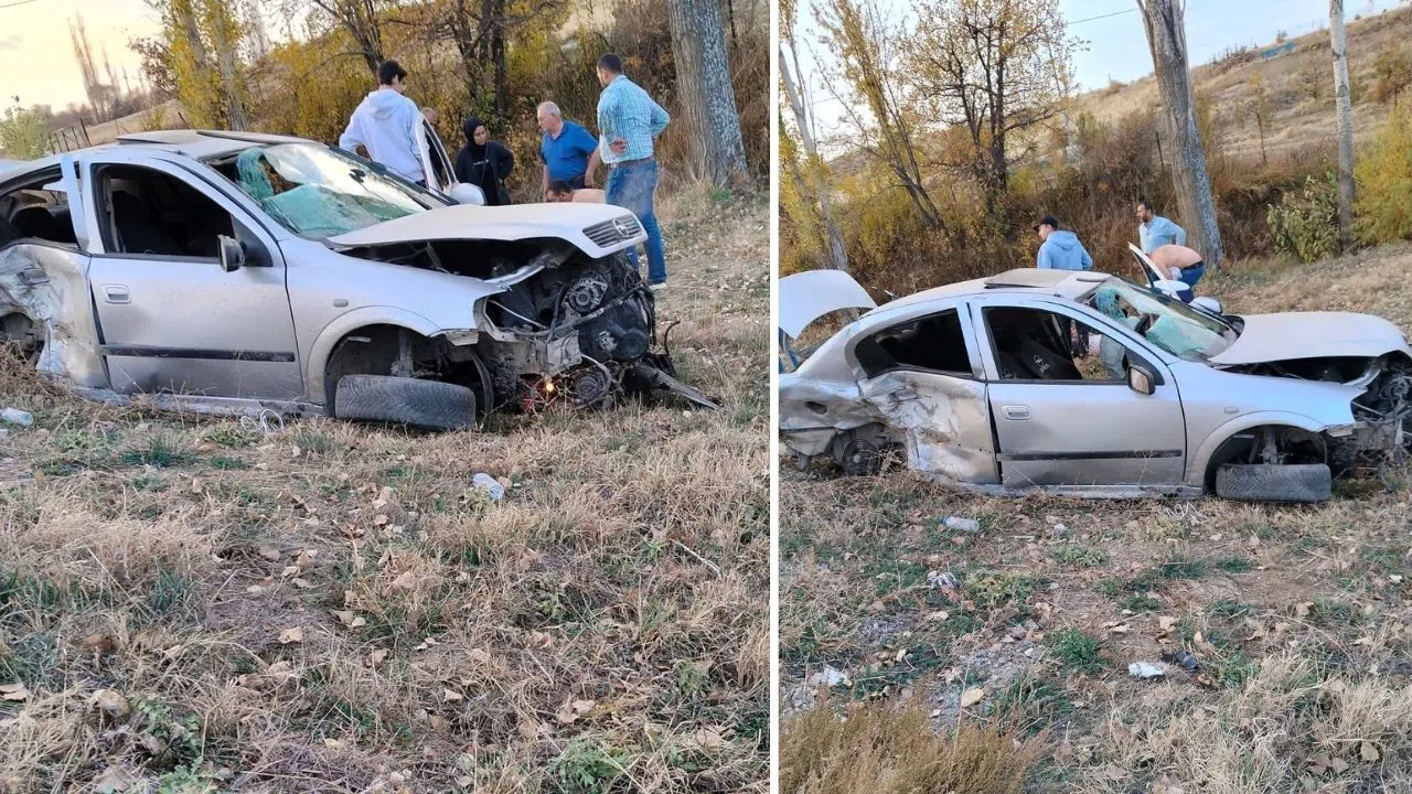 Kahramanmaraş'ta İki Araç Birbirine Girdi: 1 Yaralı