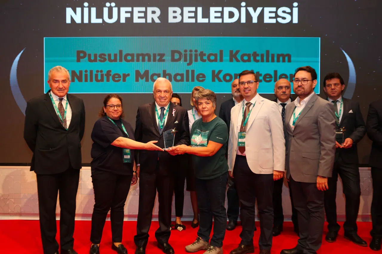Nilüfer Belediyesi'ne Ekim ayında ödül yağdı