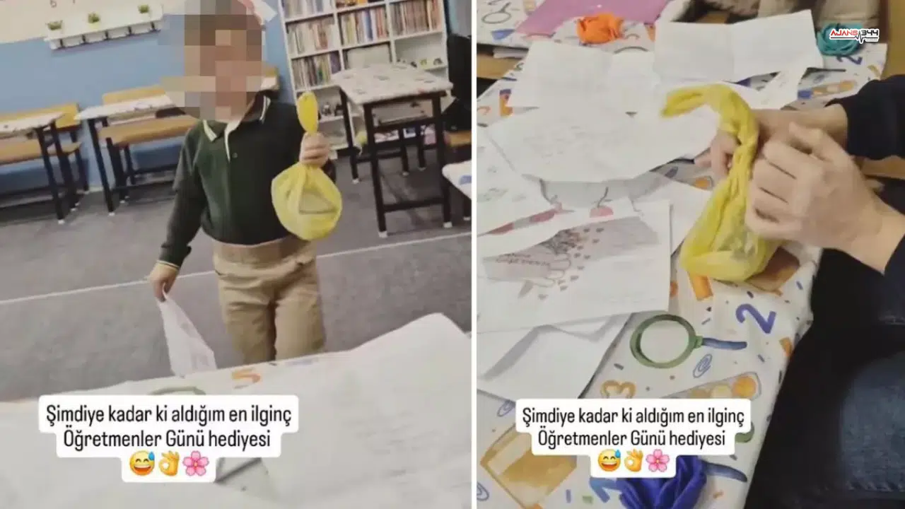 Öğrencisinin Tereyağı Hediyesini Paylaşan Öğretmen Tepki Yağmuruna Tutuldu