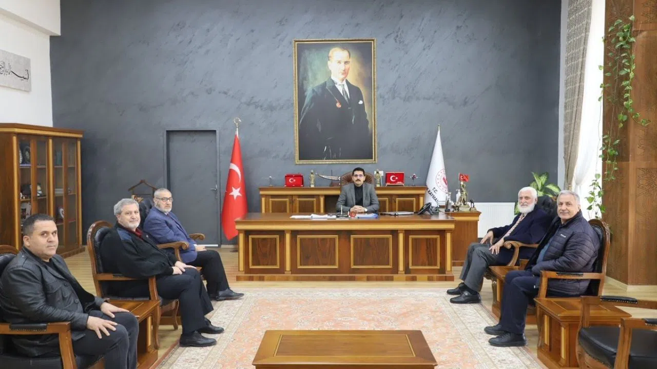 Pazarcık Kaymakamı Teke, Yılmazcan Ailesini Ağırladı