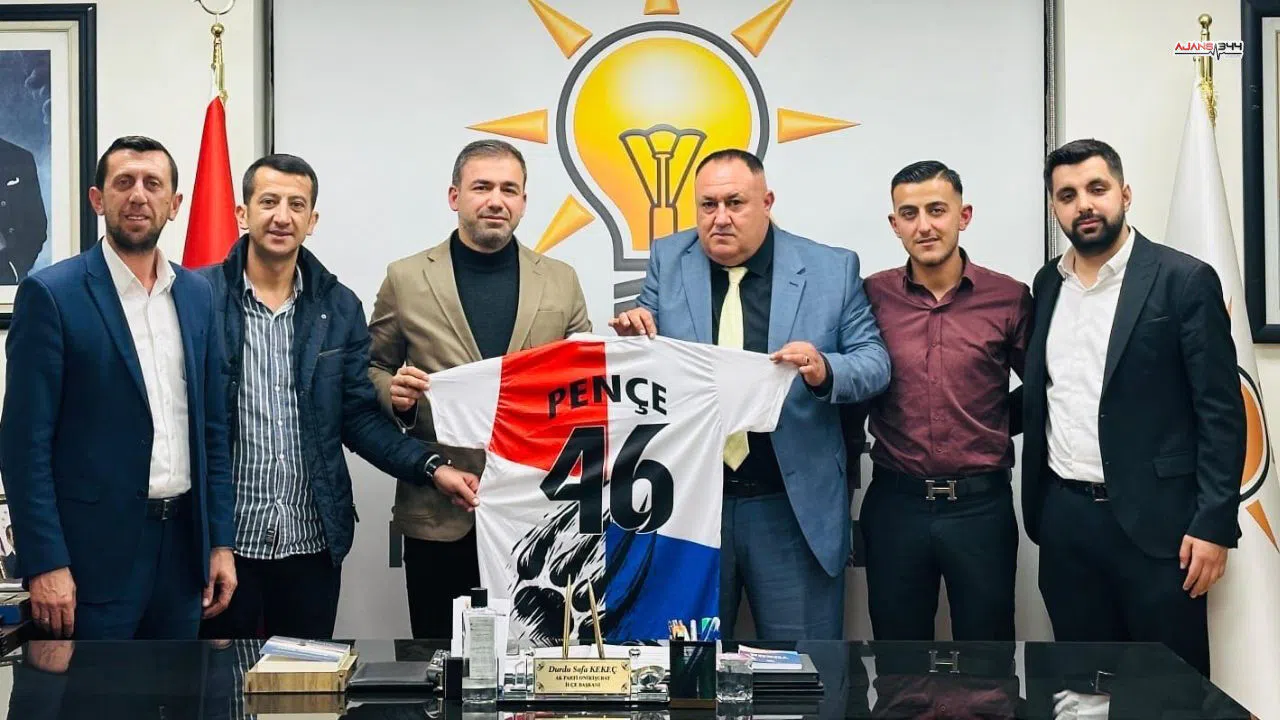 Pençe 46 Grubundan Başkan Kekeç'e Ziyaret