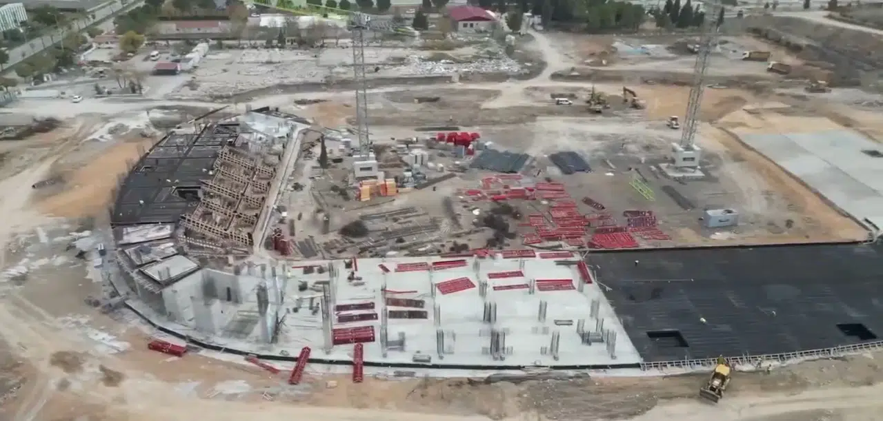 Kahramanmaraş’ta 17.500 Seyirci Kapasiteli Stadyum Projesi Hızla İlerliyor