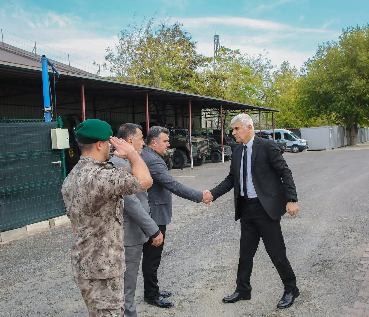 Kahramanmaraş İl Emniyet Müdürü Hasan Yiğit Özel Harekât Personelini Ziyaret Etti