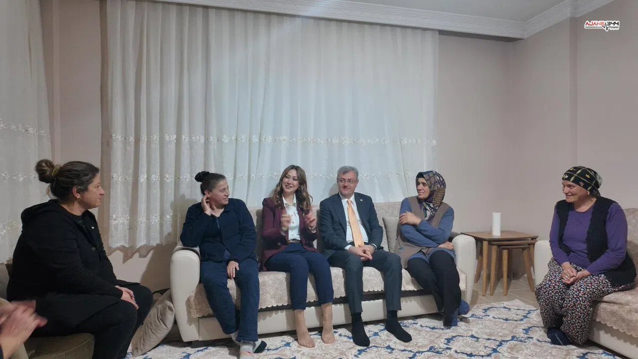 MHP Heyeti Nurhak’ta Vatandaşlarla Bir Araya Geldi