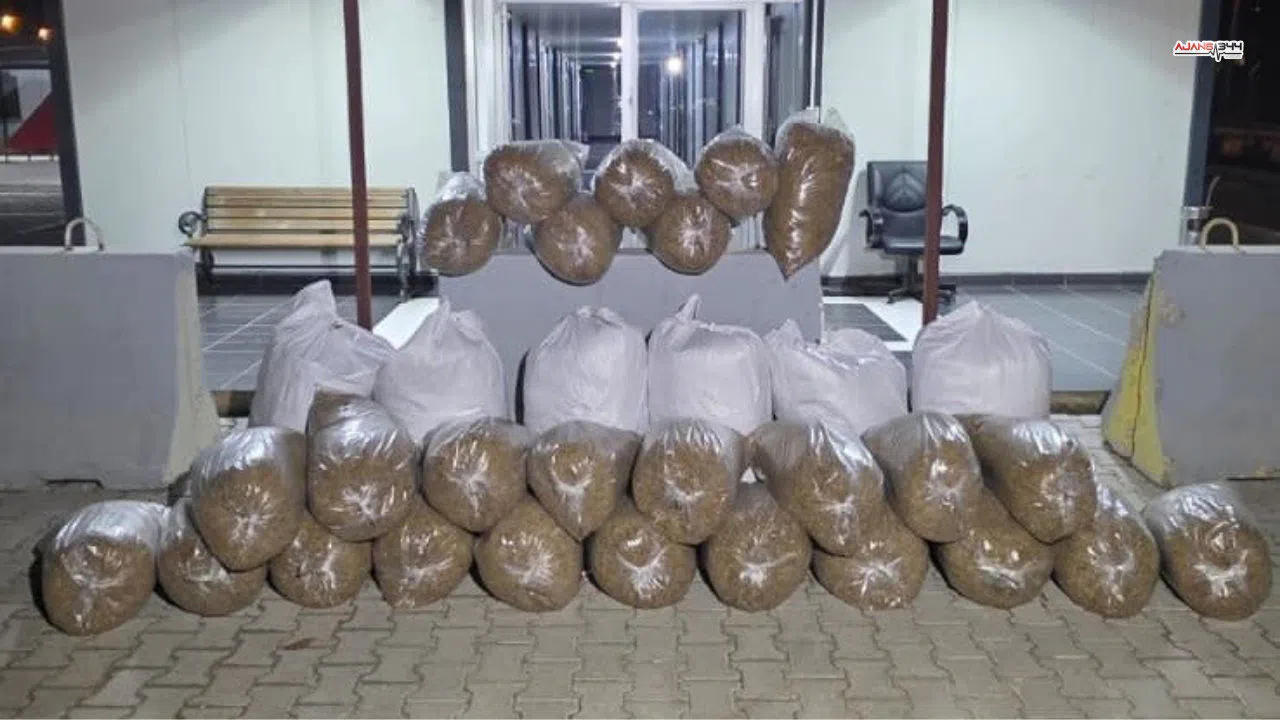 Kahramanmaraş'ta Kaçak Tütün Operasyonu