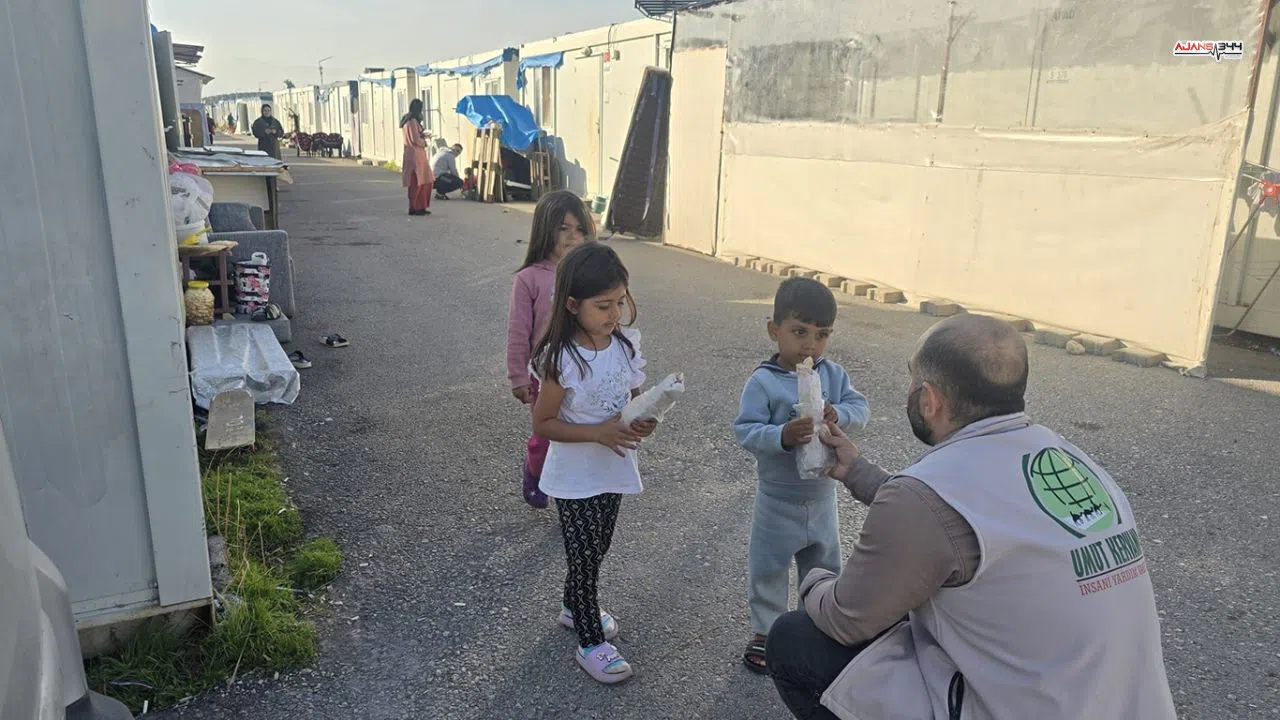 Kahramanmaraş Konteyner Kente Umut Kervanından Anlamlı Ziyaret