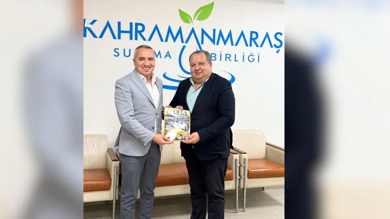 Kahramanmaraş Sulama Birliği Başkanı'na Özel Dergi Ziyareti