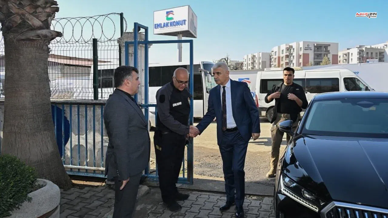 Kahramanmaraş İl Emniyet Müdürü Hasan Yiğit Çevik Kuvvet Şubesini Ziyaret Etti