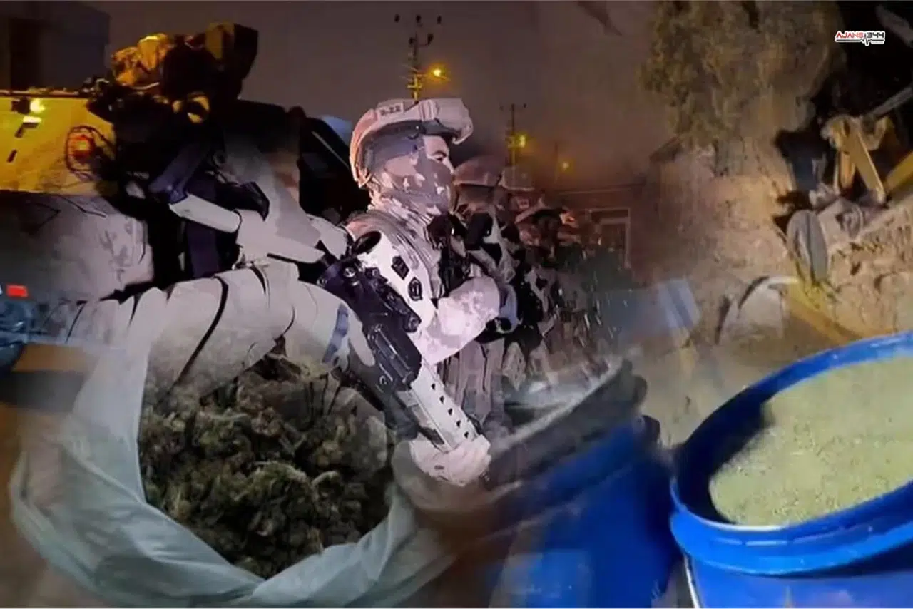 29 ildeyasaklı madde operasyonu! 1,6 ton madde ve 750 bin hap ele geçirildi