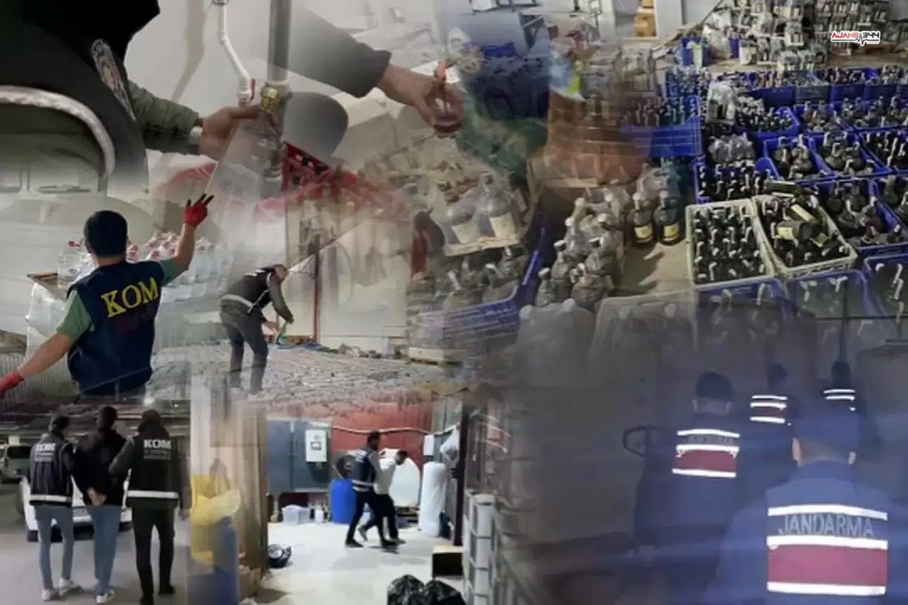 Sahte Alkole 81 İlde Büyük Darbe