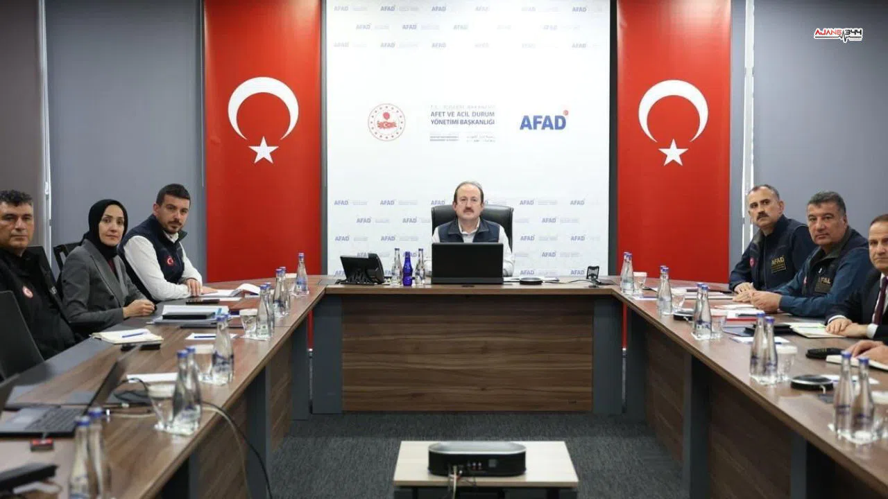 Kahramanmaraş depremi için AFAD'ta koordinasyon toplantısı