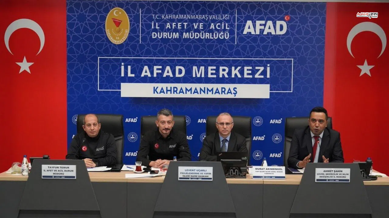 Kahramanmaraş'ta Köyler İçin AFAD Öncülüğünde Altyapı Toplantısı