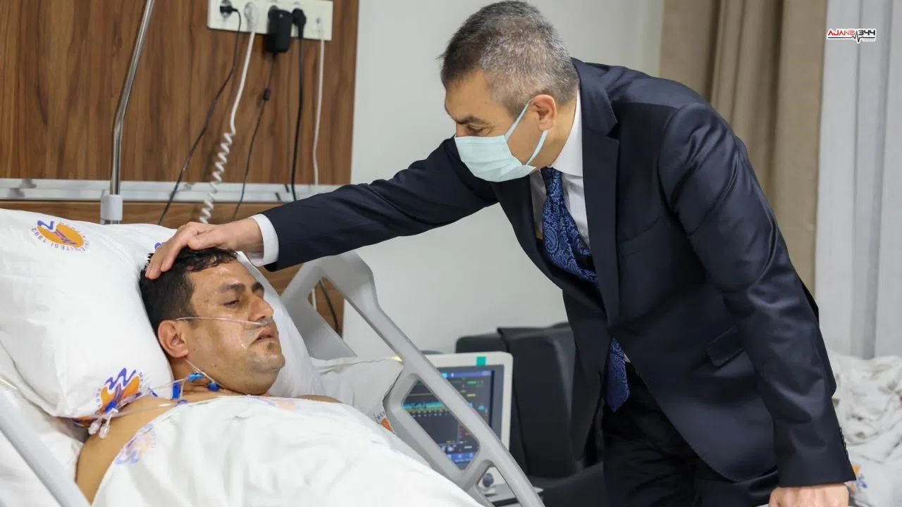 Öğrencisi tarafından vurulan müdüre vali ve bakan destek verdi