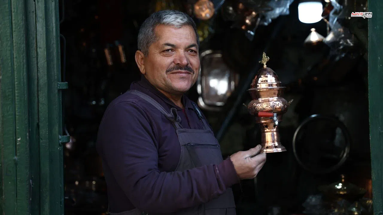 Kahramanmaraş'ın bakırcılar çarşısında bir geleneğin son temsilcileri