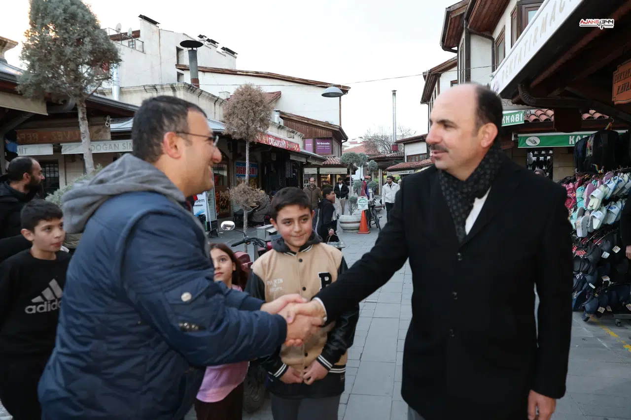Başkan Altay, Şeb-i Arus için Konya’ya gelen misafirlerle buluştu