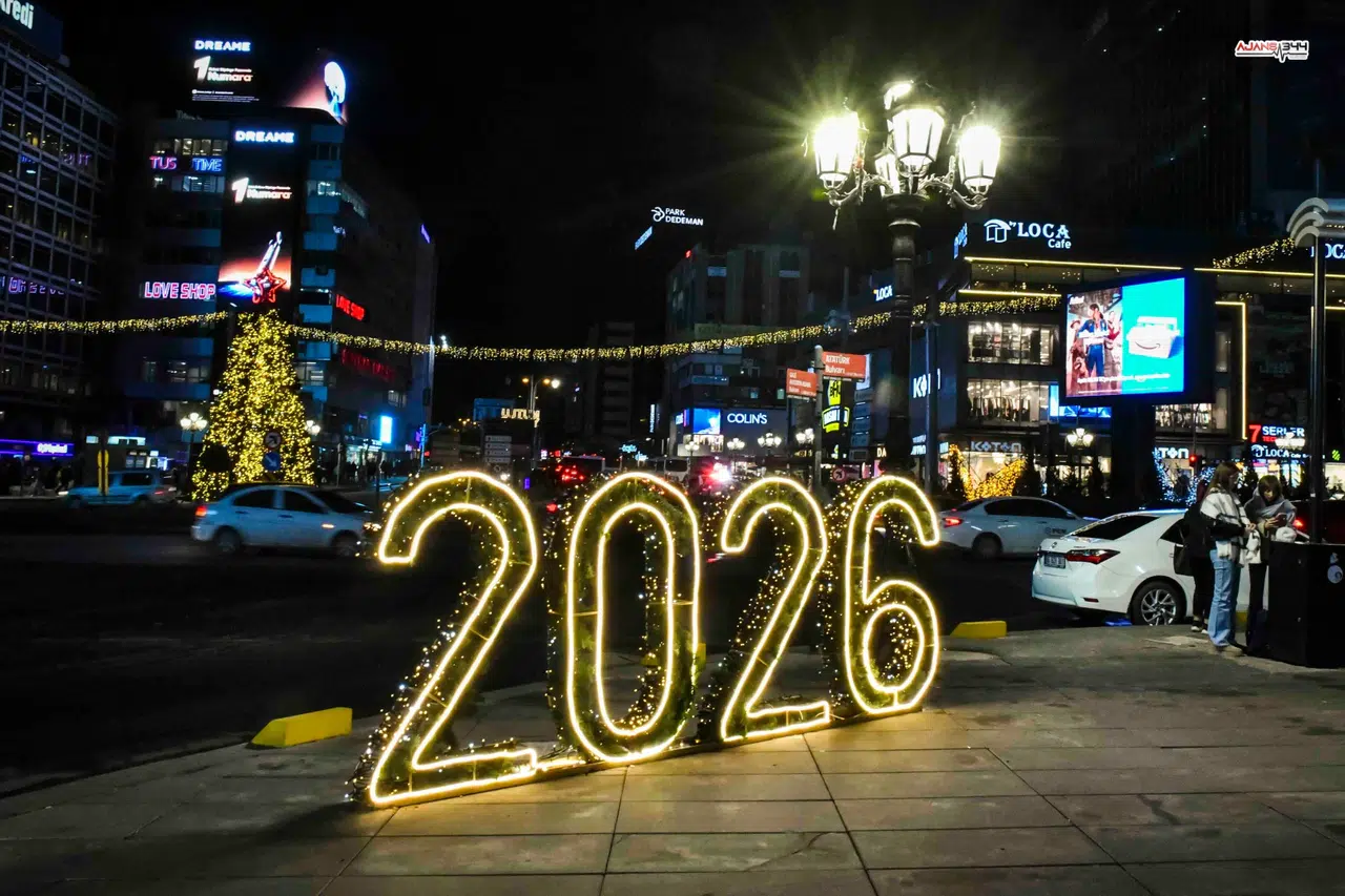 Kızılay’da Yılbaşı Coşkusu Başladı