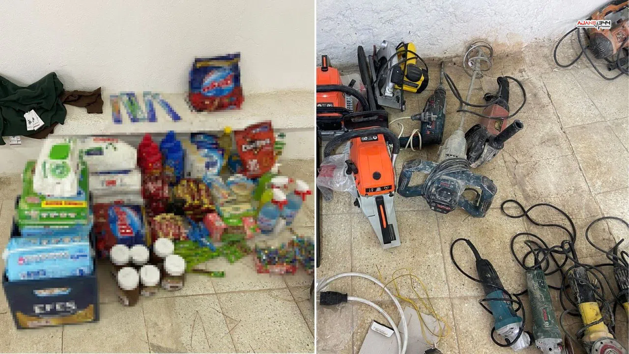 Hırsızlar tarafından çalınan mallar sahiplerine geri verildi