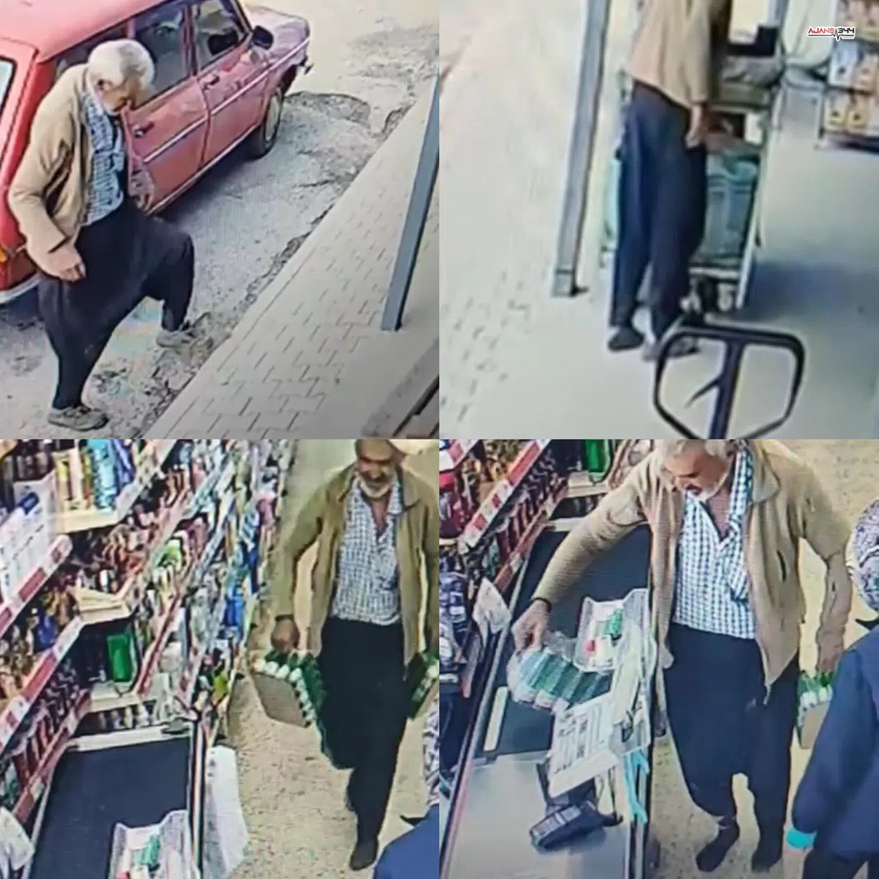 Çamurlu Ayakkabısını Çıkarıp Çorapla Girdi