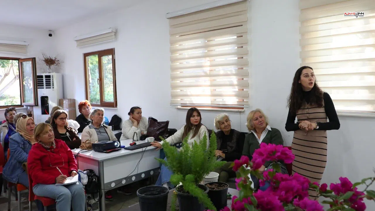 Yaş almış bireylere evde çiçek yetiştiriciliği eğitimi verildi