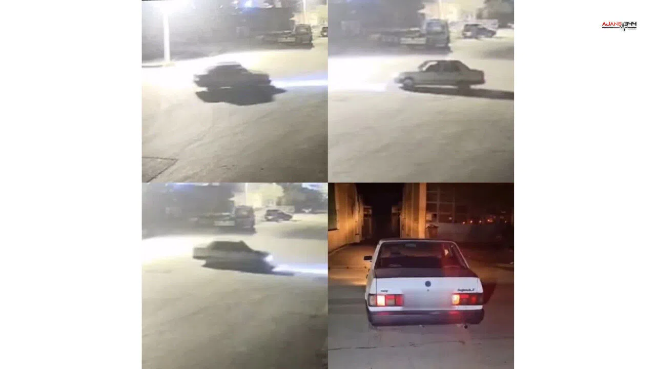 Drift Atan Sürücüye 61 Bin TL Ceza, Aracı Trafikten Men Edildi