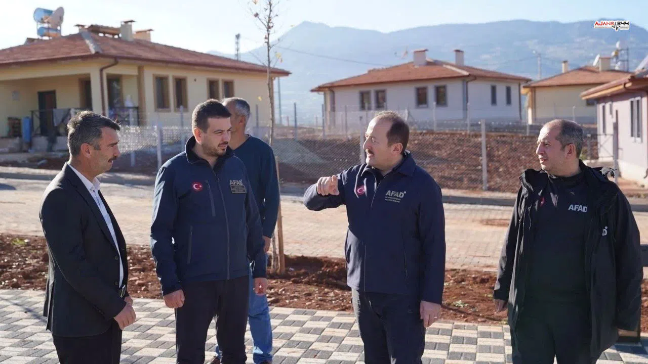 AFAD Başkanı Ali Hamza Pehlivan Kahramanmaraş'ta incelemelerde bulundu