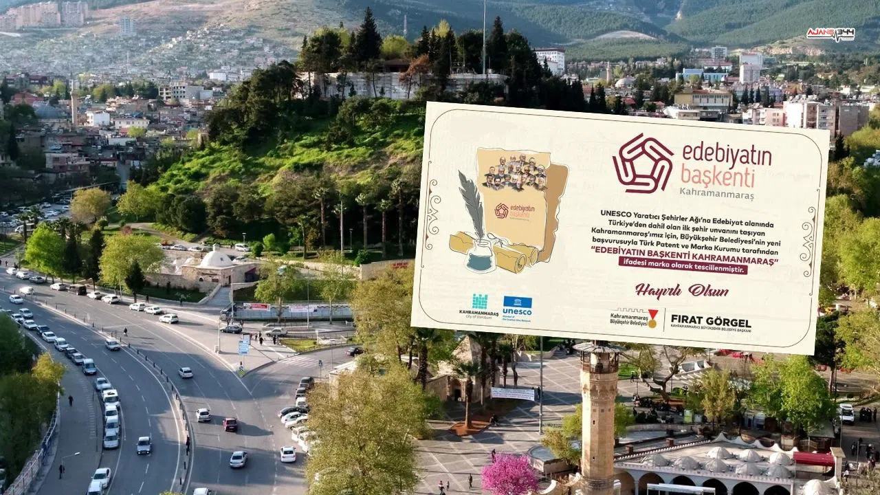 Edebiyatın başkenti artık resmen tescilli: Kahramanmaraş marka oldu